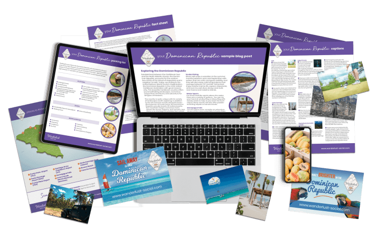 Dominican Republic Marketing Content Bundle