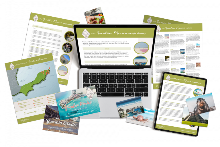 Yucatan Mexico marketing content bundle