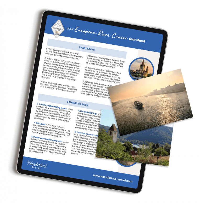 European River Cruise Marketing Content