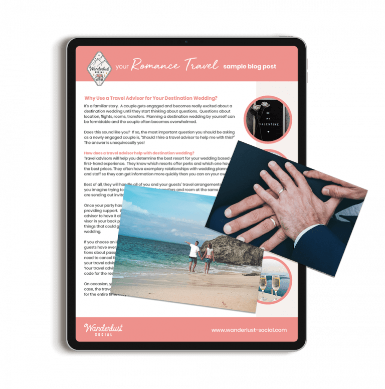 Romance Marketing Content