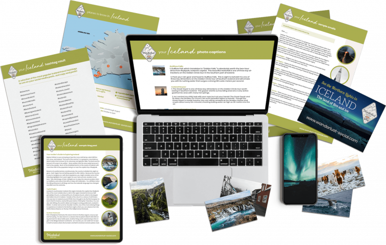 Iceland Marketing Content bundle resources