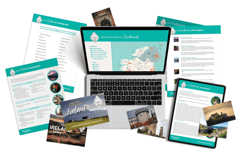 Ireland travel marketing content bundle