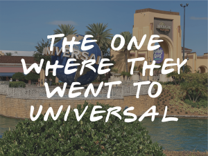 The One Where They Went to Universal Marketing Content Bundle