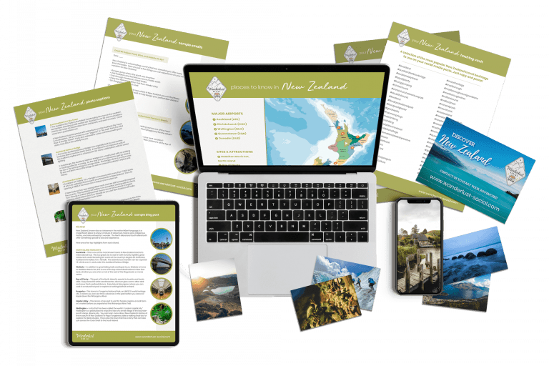 New Zealand Travel Marketing Content