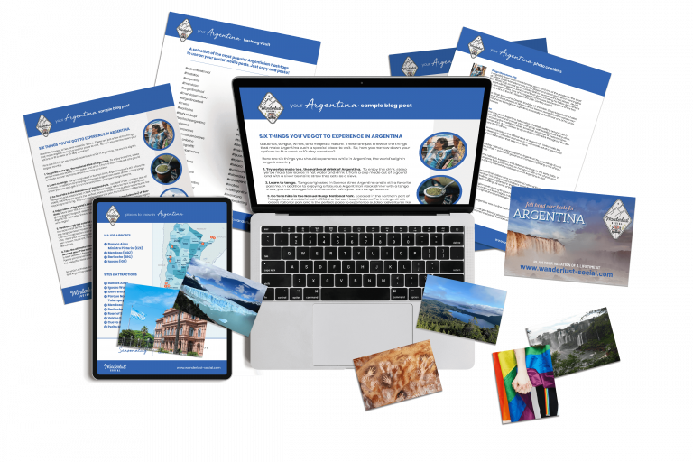 Argentina Marketing Content for Travel Agents