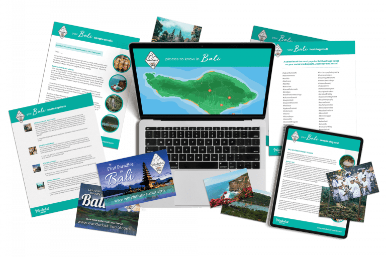 Bali Travel Marketing Content Bundle
