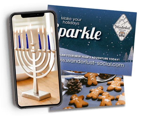 Festive 2022 Holiday season travel marketing content