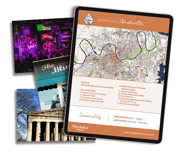 Nashville travel marketing bundle