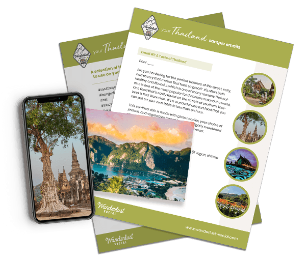 Thailand travel marketing