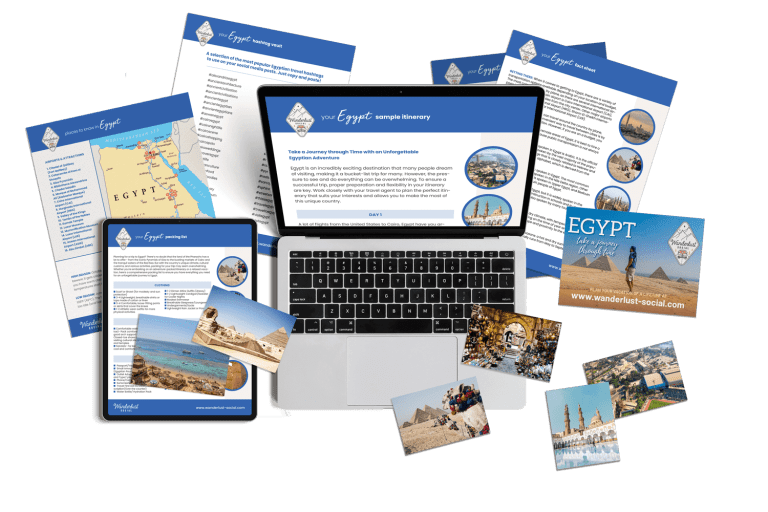 Egypt travel marketing content