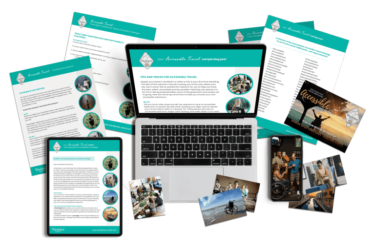 accessible travel marketing content for travel agencies