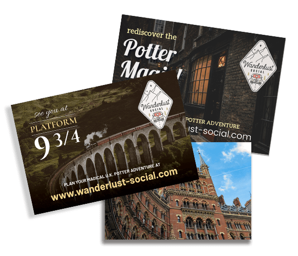 harry potter travel content