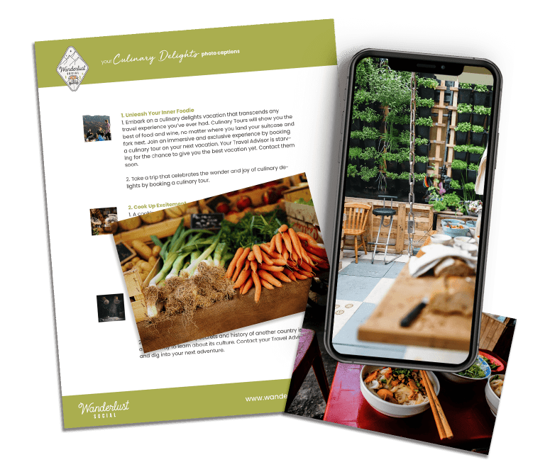 Culinary Travel Content Marketing