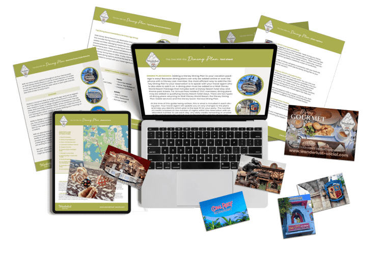 Disney Dining Plan Marketing for Travel Agencies