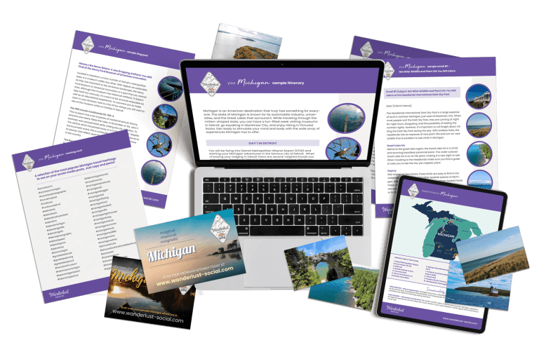 Up North Michigan Travel Content Marketing