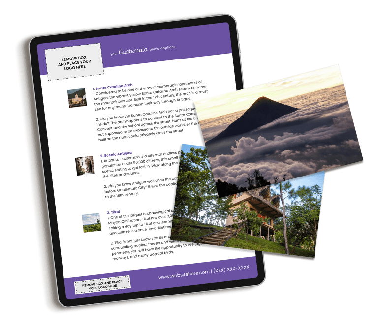 Guatemala Vacation Marketing for Travel Agents