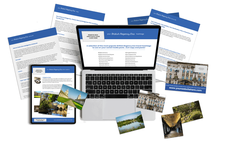 British Regency Era Travel Content Marketing