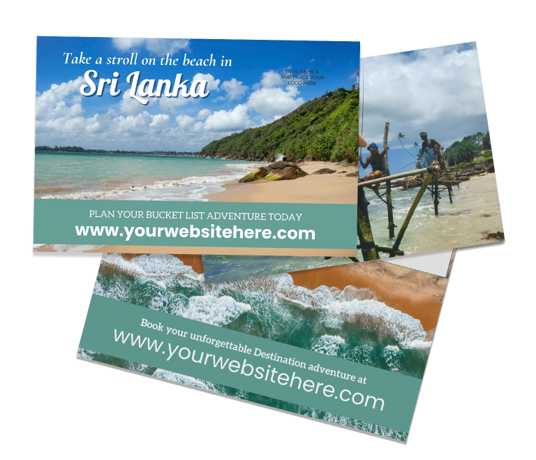 Sri Lanka Travel Marketing Assets for agencies