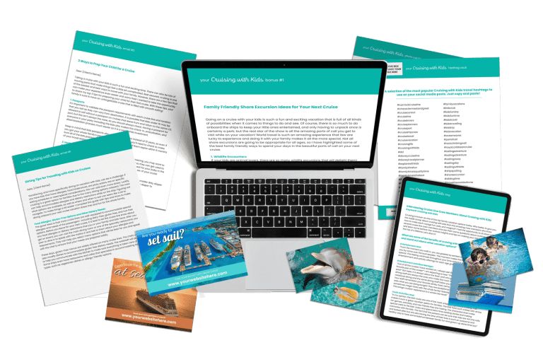 Cruise with Children Travel Marketing Content