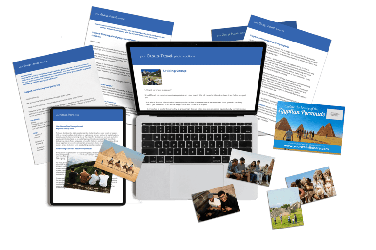 Group Travel Marketing Content