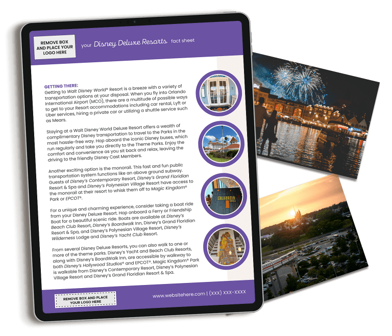 Disney Resort Content Marketing