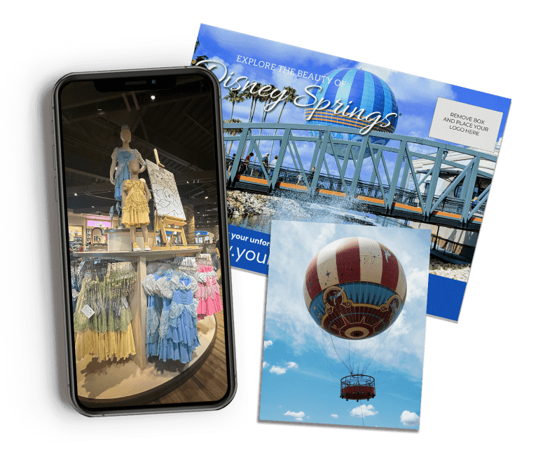 Disney Springs marketing content for travel agents