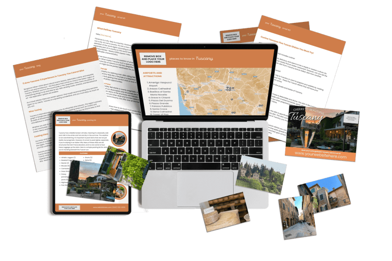 Tuscany travel content marketing