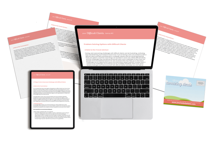 Difficult Clients tips for Travel Agents