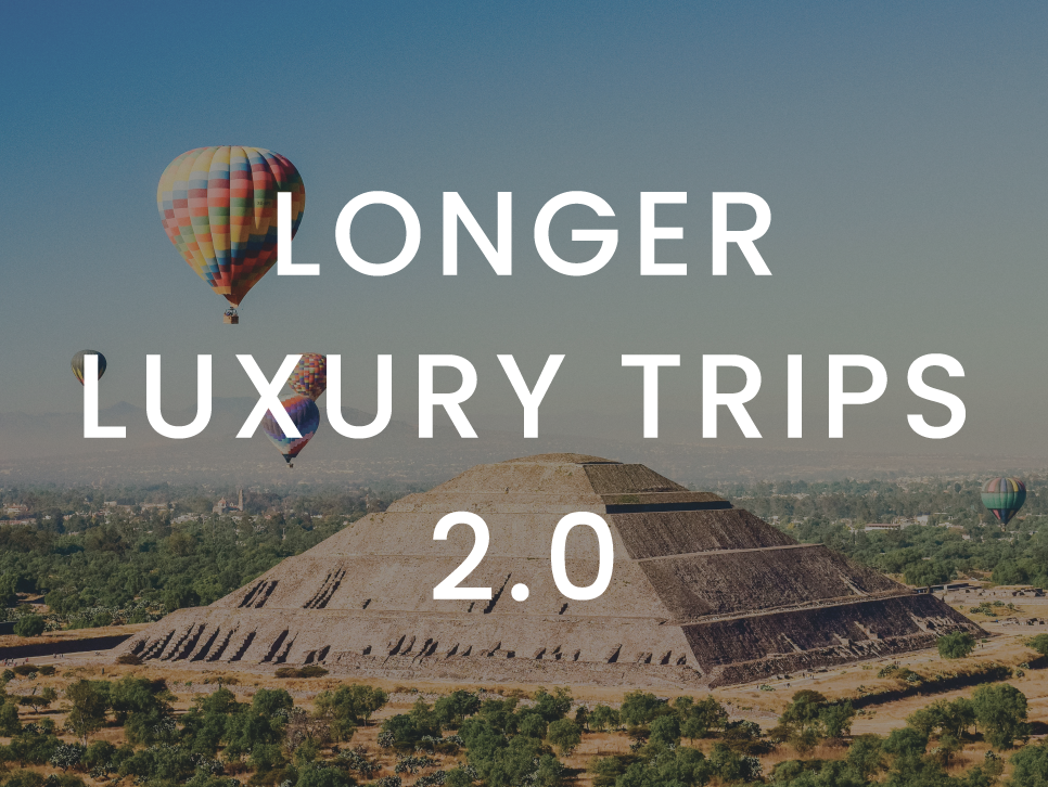 Longer Luxury Trips marketing content for travel professionals