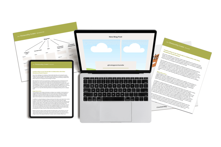 Social Media Content Marketing Bundle for Travel Agents