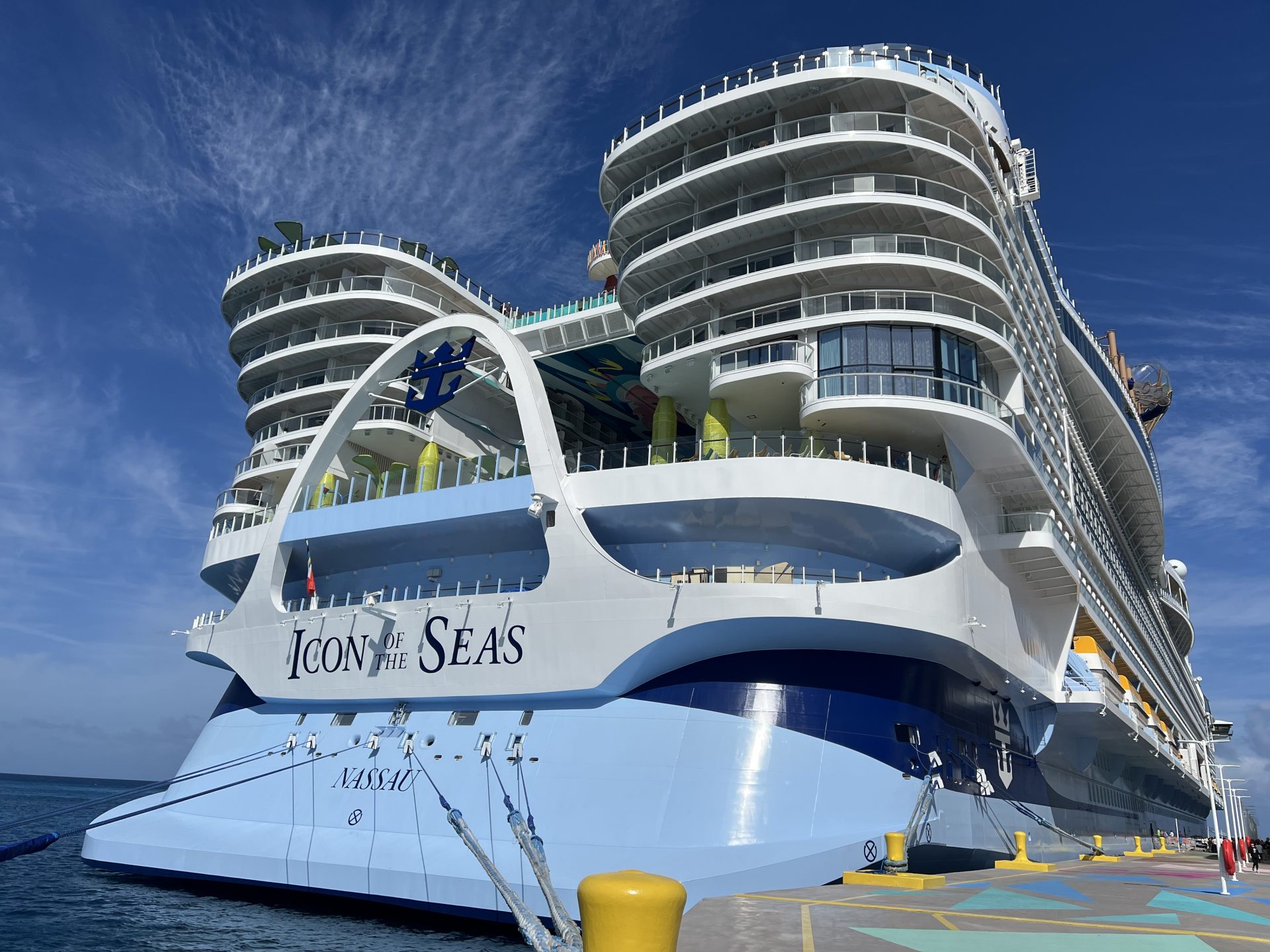 Royal Caribbean Icon of the Seas - Icon Docked - WLS | Wanderlust Social