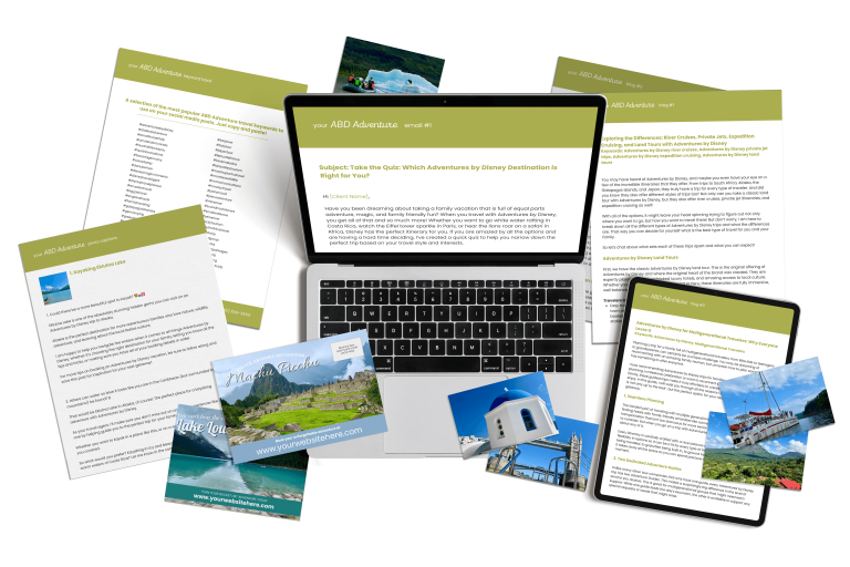 Adventures by Disney Travel Content marketing