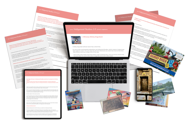 Hollywood Studios marketing content bundle includes done-for-you content for travel agents.